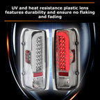 Set of 2 LED Tail Lights for Ford F150 F250 F350 Bronco (1990–1997)