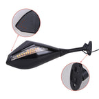 LED Turn Signal Side Mirror for Honda Kawasaki (Motorcycle)
