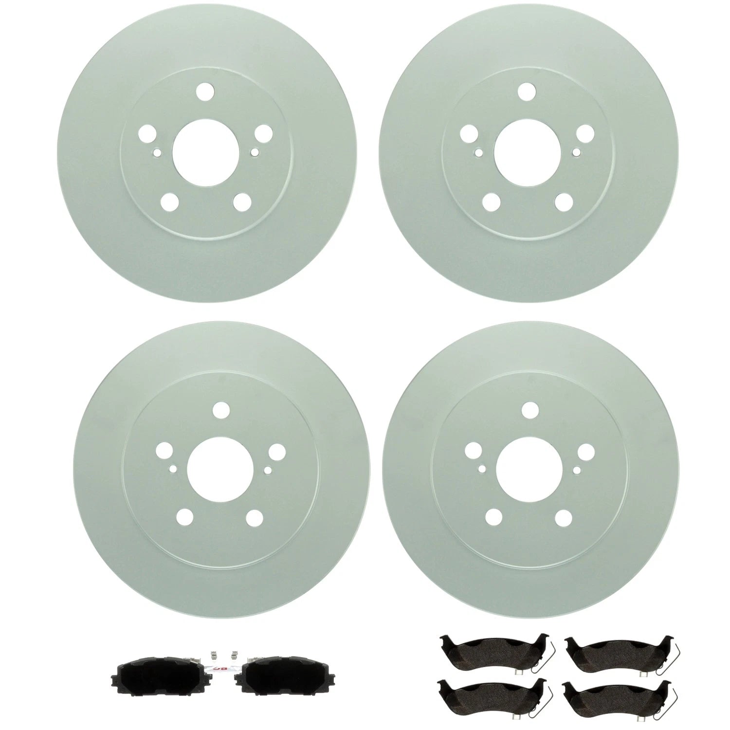 Bosch QuietCast Brake Pad Kit for Toyota Prius (2010–2015)