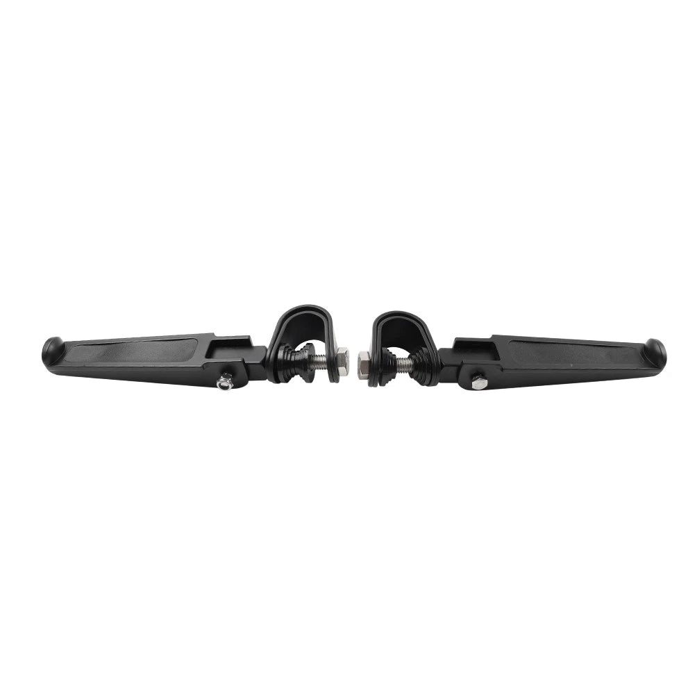 1" 1-1/4" Crash Bar U-Clamp Footpeg Foot Rests for Harley