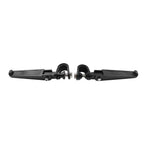 1" 1-1/4" Crash Bar U-Clamp Footpeg Foot Rests for Harley