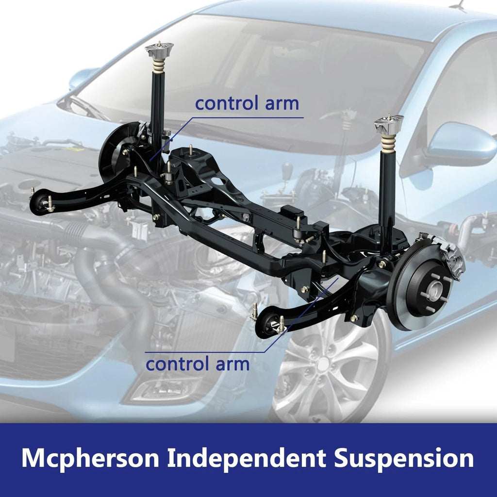 Set of 6 Rear Upper Lower Suspension Control Arms Kit for Mazda 3 (2007–2013)
