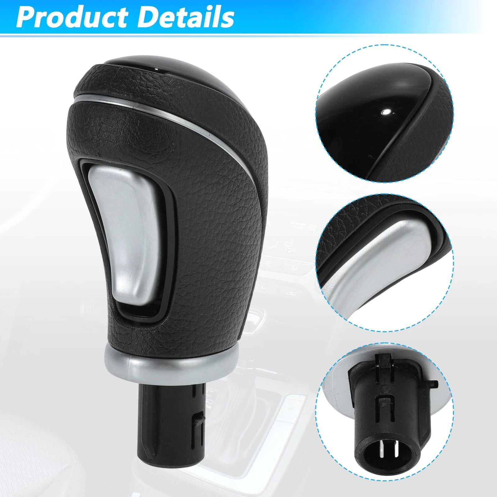 Gear Shift Knob for Hyundai Elantra (2014–2016) No. 467204V300