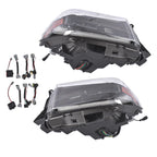 2X Black LED Headlights for Toyota Tundra TRD Sport & Pro (2018–2021)