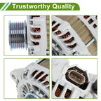 High Output Alternator 130A 12V for Nissan Altima (2002–2006) No. 231001AA1A