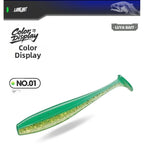 Soft Bass Lure T-Tail Dual Color Wobbler 11.5x7.5cm 12x7.5cm