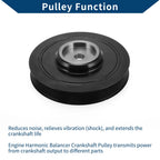 Engine Harmonic Balancer Crank Pulley for Kia Sportage (2017–2022) No.2312437520