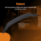 Trunk Spoiler R Style for Kia K5 (2021–2023) Carbon Look ABS Wing