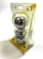 Set of 2 Chrome Trailer Balls for Acme 35-07 (1 7/8'', 1'' Shank)