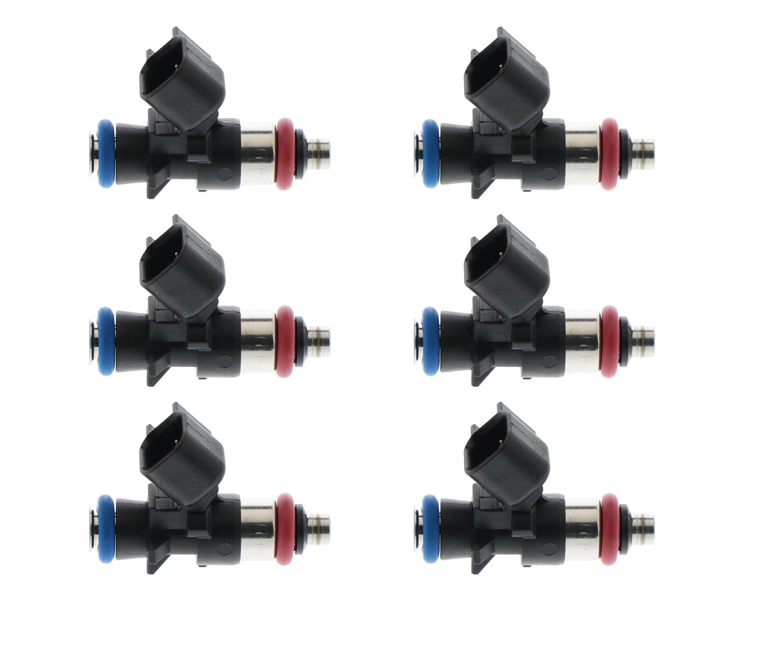 Set of 6 Fuel Injectors for Chrysler Dodge Jeep Ram 3.6L V6 (2011–2020)