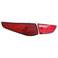 Set of 2 TYC Inner Outer Tail Light Assembly for Kia Optima Sedan (2014–2015)