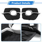 Set of 2 Fog Light Grills for BMW X6 (No. 51117188383)