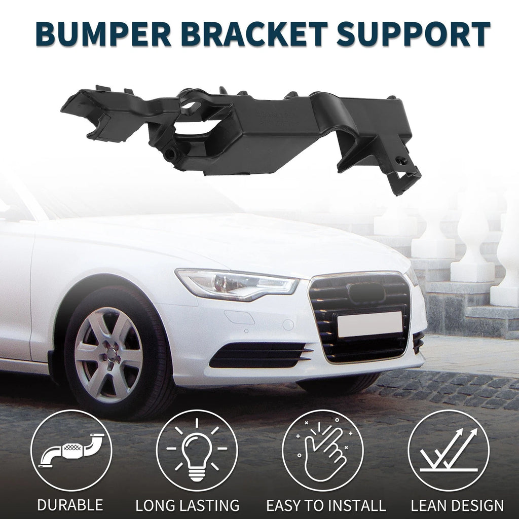 1pc Left Front Bumper Retainer Bracket No. 4G0807283 for Audi A6 (2011–2018)