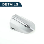 Front Left Door Handle Cover Trim for Ford Mondeo Edge Taurus (2013–2020) Silver Tone
