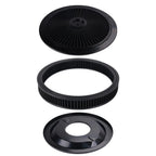 Black Air Cleaner with Washable Filter for Make Model