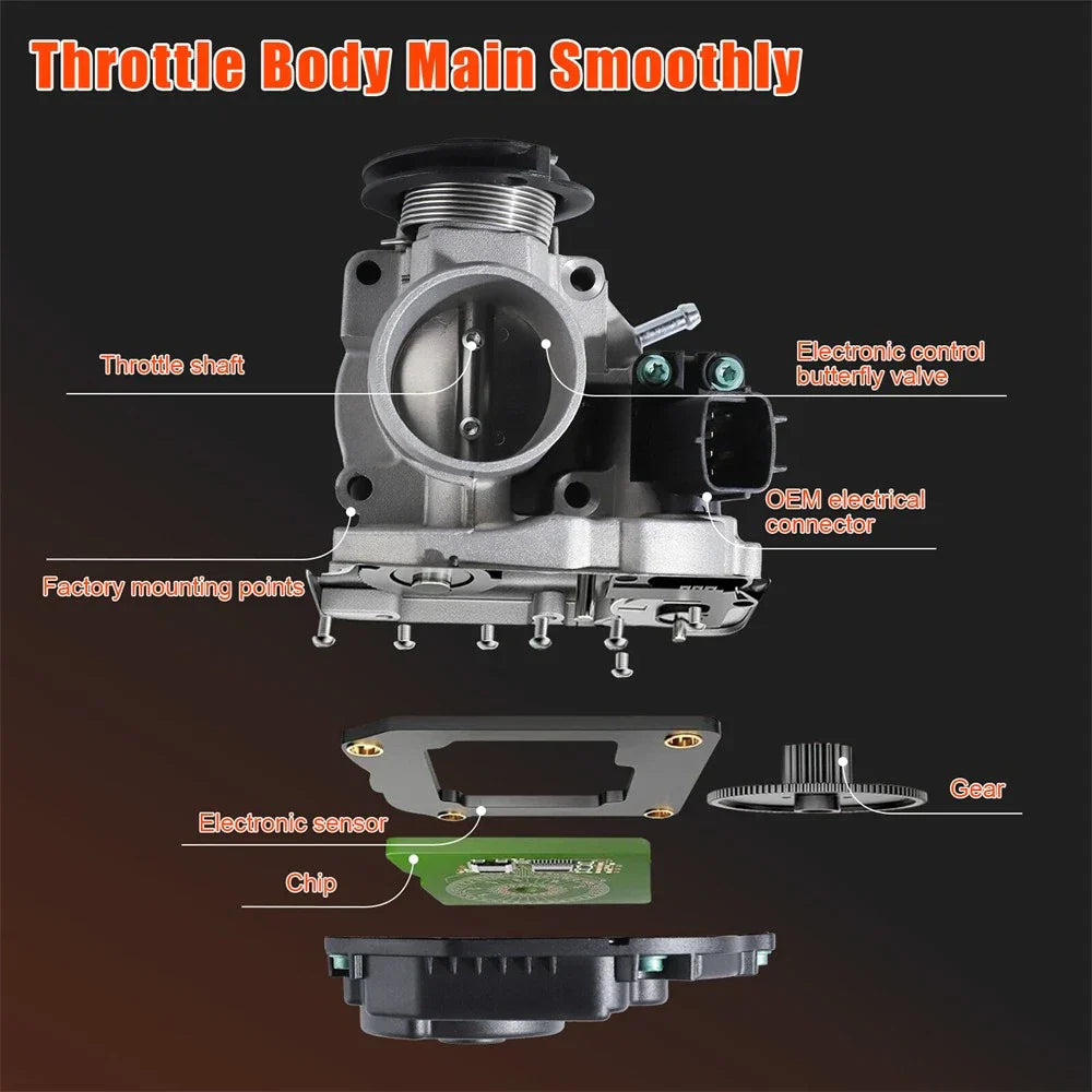 Throttle Body Assembly for Chevrolet Matiz Spark (2011-2015)