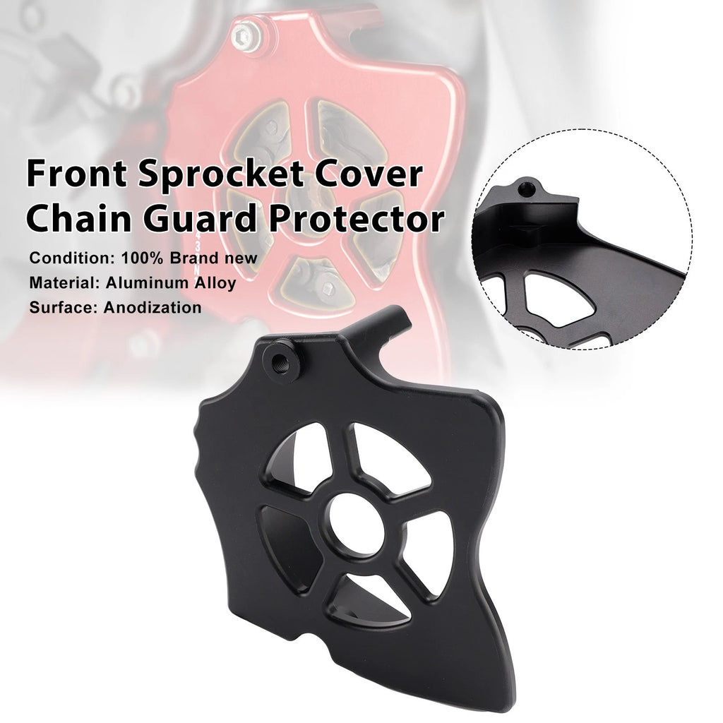 Front Sprocket Cover Chain Guard for Honda XR650L (1993–2025) Black