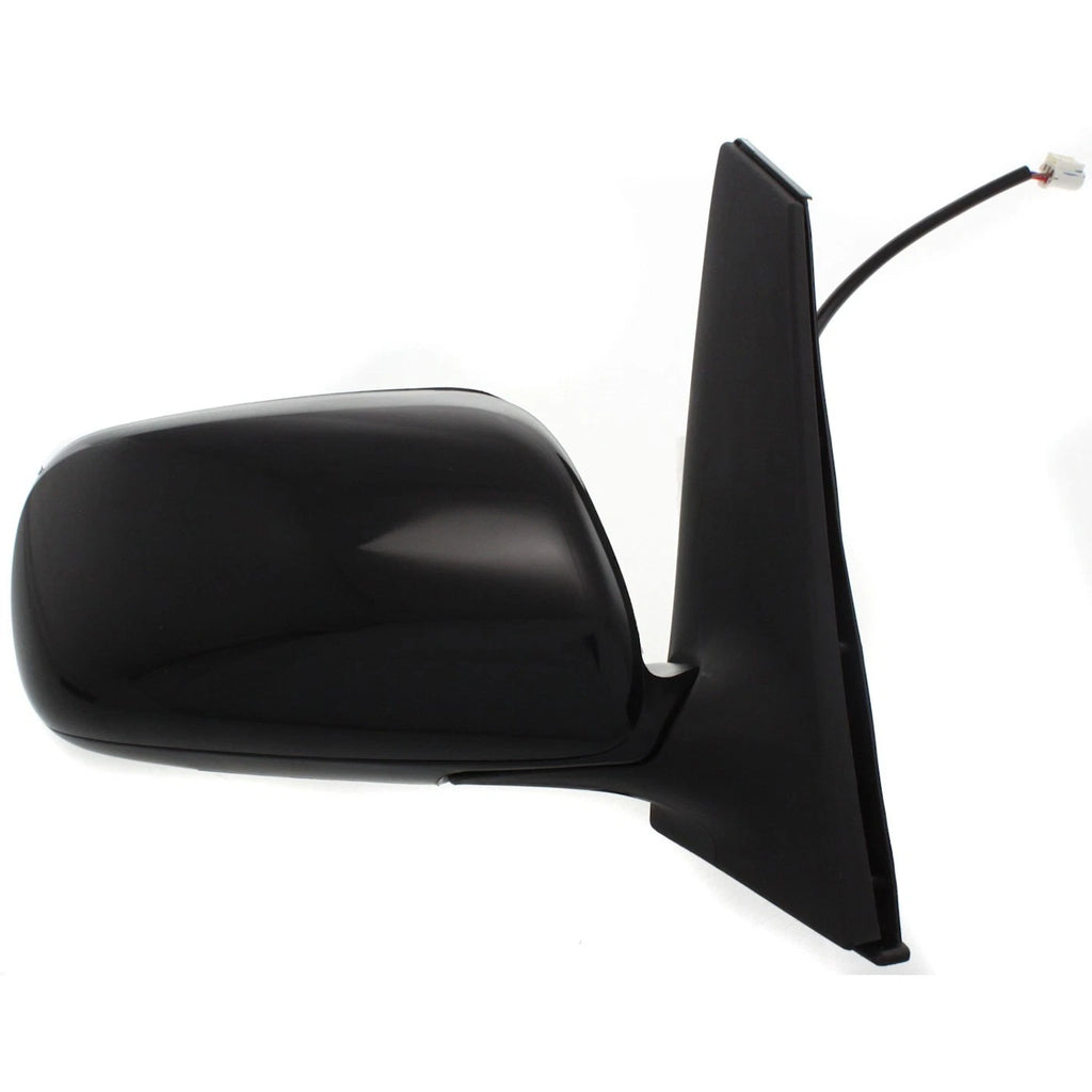 Set of 2 Black Folding Power Side View Door Mirrors for Prius (2008–2009)