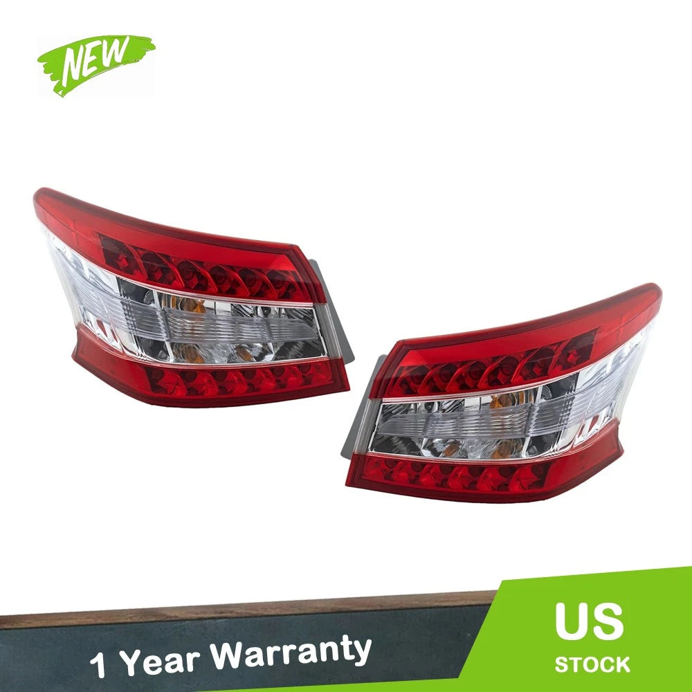 Tail Lights for Nissan Sentra (2013–2015) Outer Left+Right Halogen