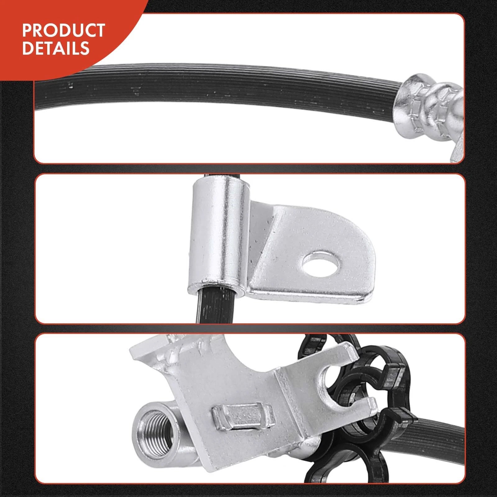 Front Passenger Brake Hydraulic Hose for Ford Expedition Lincoln (2002–2006)