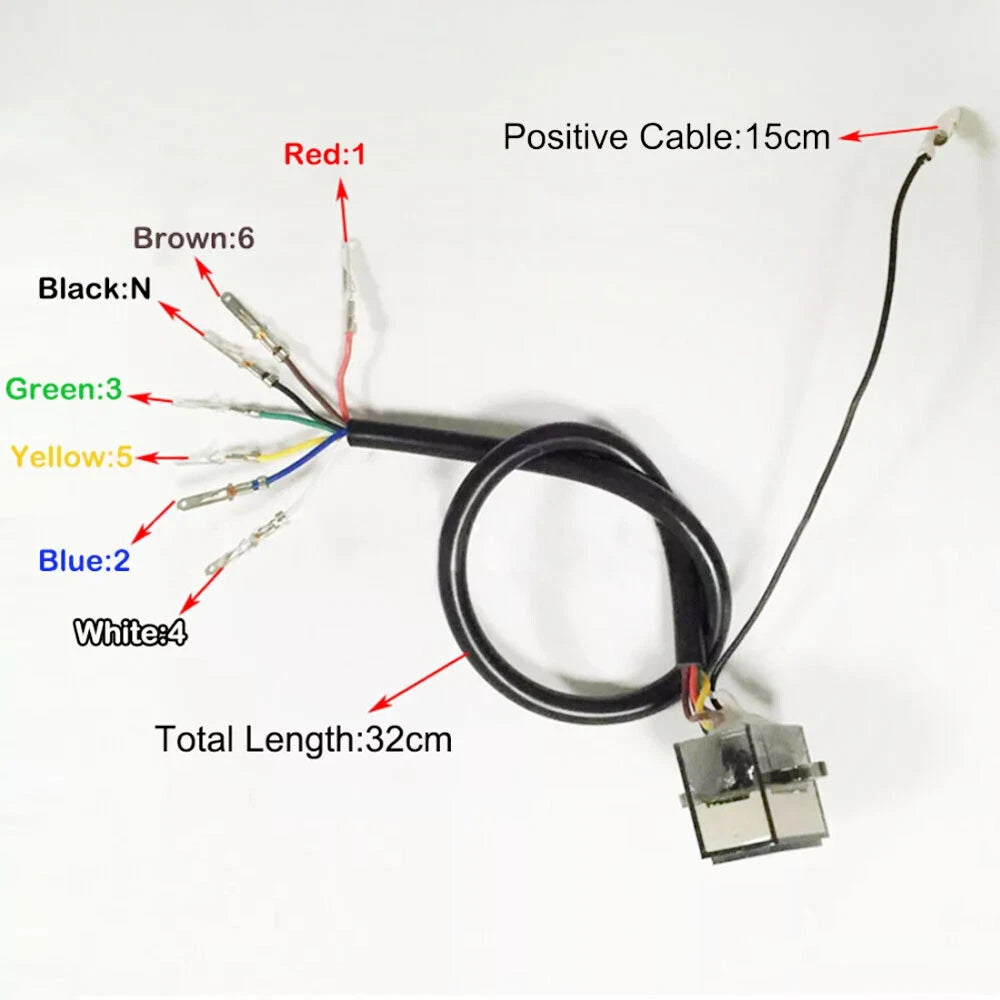 6 Speed Digital Gear Indicator for Motorcycle (N-6)