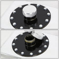 17 Gallon Top-Feed Polished Aluminum Fuel Cell Tank for Race Drift