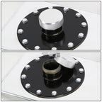17 Gallon Top-Feed Polished Aluminum Fuel Cell Tank for Race Drift