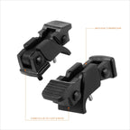 Hood Latches for Jeep Wrangler JK (2007–2017) ABS Locking with Mount Bracket