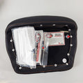 Passenger Pad for Harley Chopped Tour-Pak FLH/T (2014–2023) - Orange Stitch