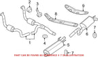 Exhaust System Hanger Insulator for Chrysler Ram 3500 (2010–2023)