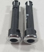 Set of 2 Front Headrest Clips for Jaguar XJ8 VDP (1998–2003) Chrome