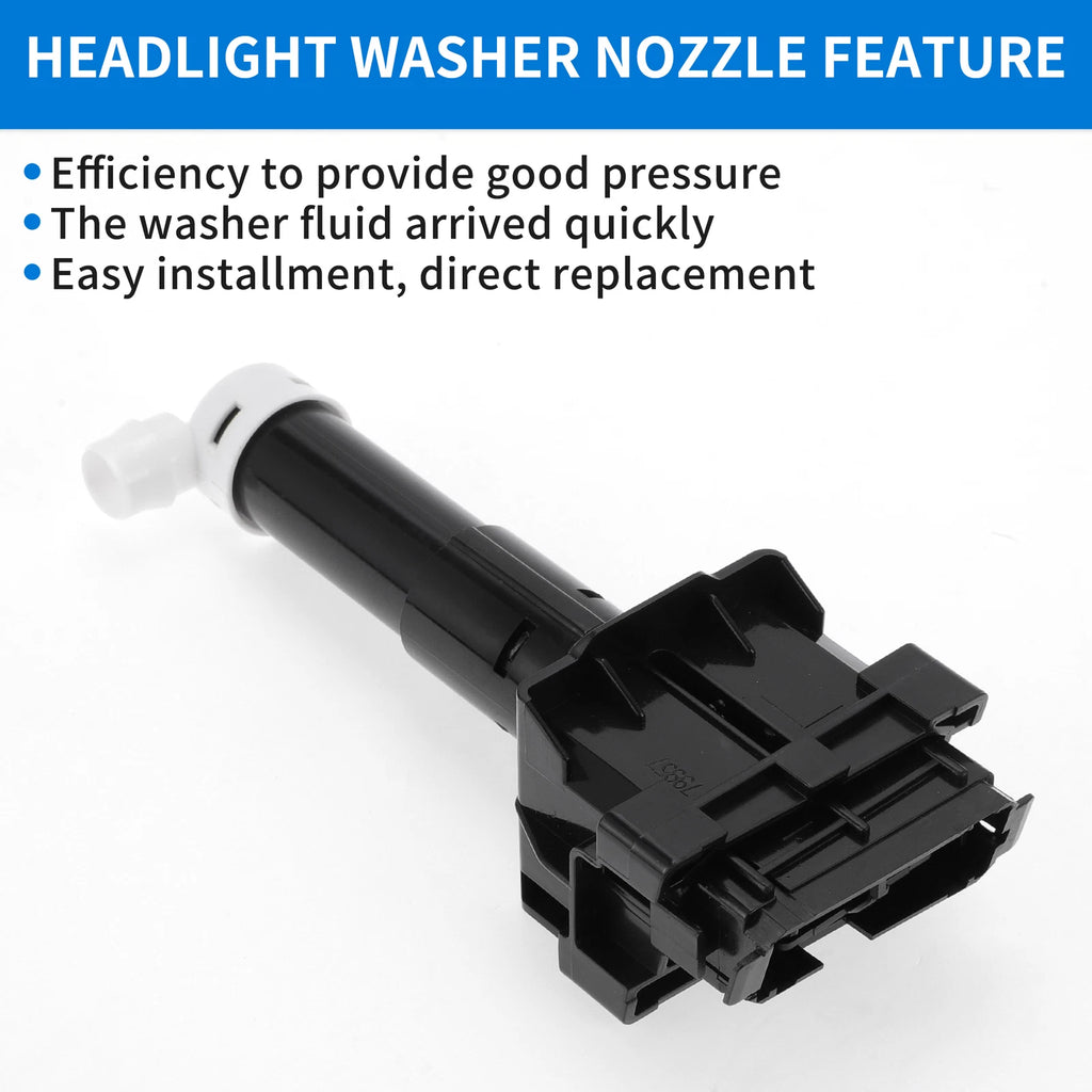 Front Driver Side Headlight Washer Nozzle for Lexus RX350 RX450h (2007–2015) No. 8520848070