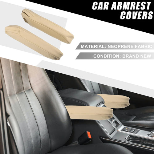 1 Pair Armrest Covers for Honda Odyssey  Light Brown