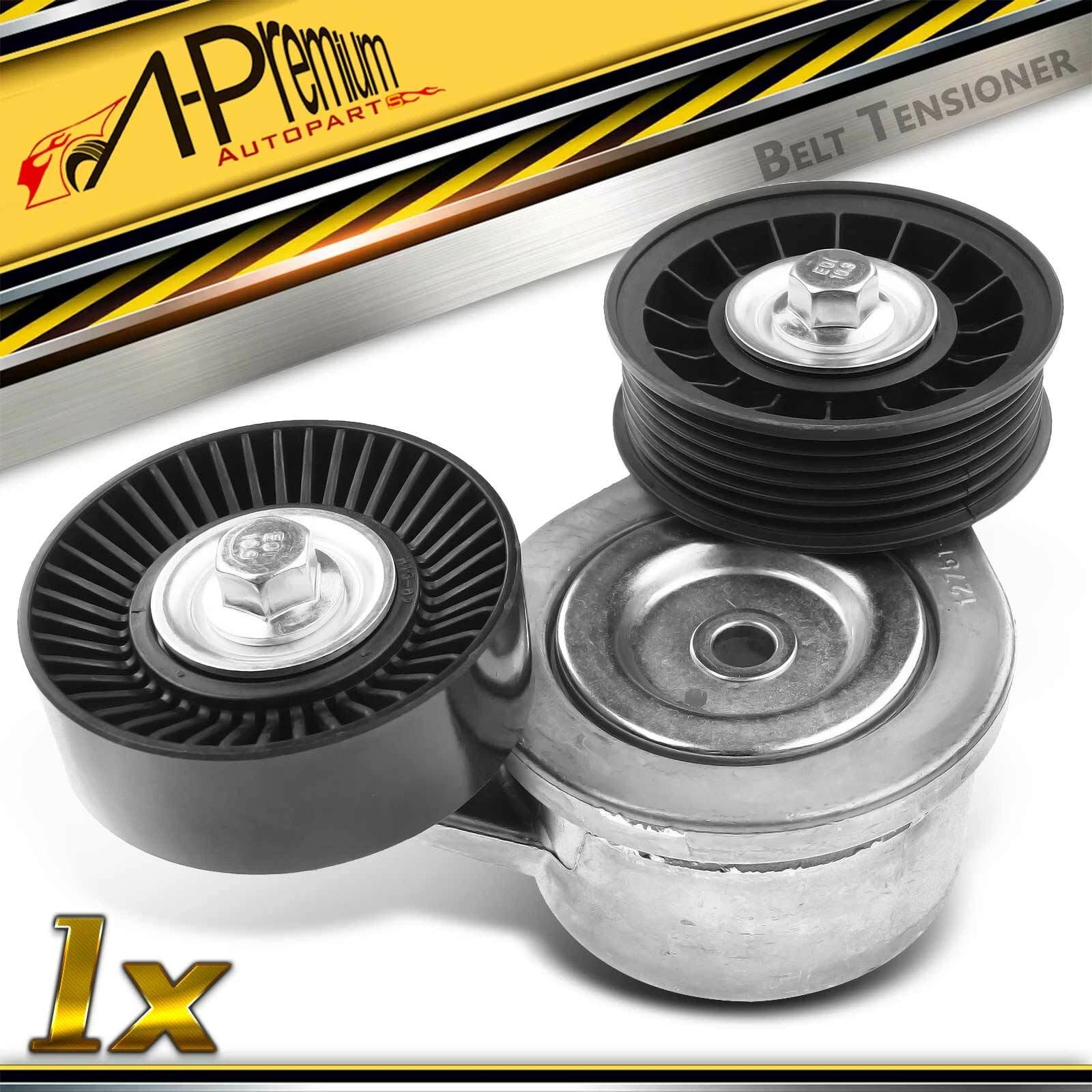 Belt Tensioner Assembly with Dual Pulley for Dodge Dakota (2005–2011)