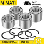 2X Front & 2X Rear Wheel Ball Bearings for Kawasaki Teryx 750 (2008–2013)