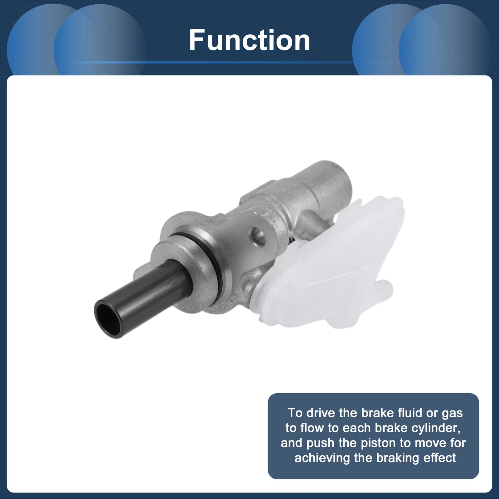 Brake Master Cylinder with Reservoir No. 46100TS6H01 for Honda Civic (2012–2013)