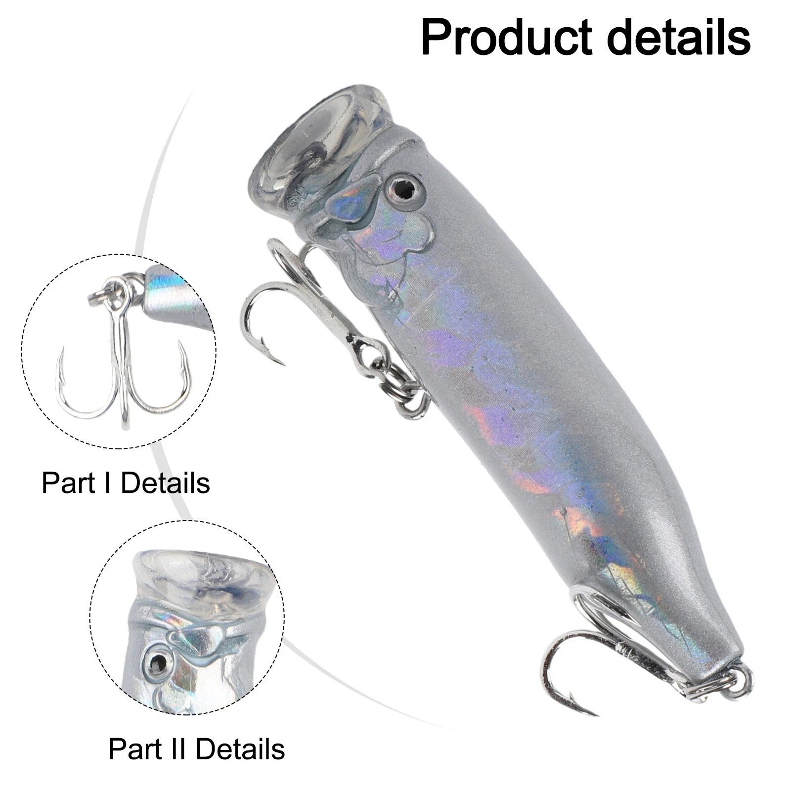 10g Hard Bait Popper Fishing Lure for Professional Use