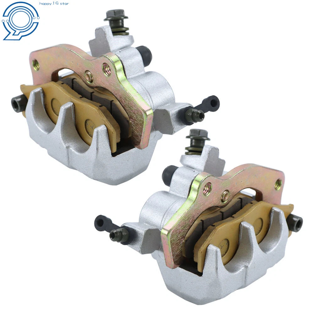 Set of 2 Front Brake Calipers & Pads for Kawasaki Teryx 800 (2014–2019)