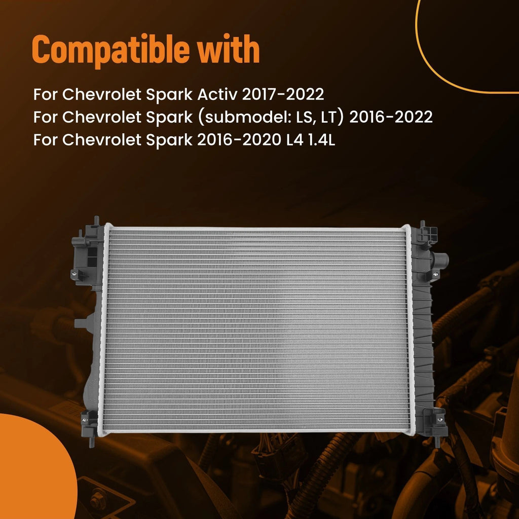 Coolant Radiator Assembly for Chevrolet Spark (2016-2022)