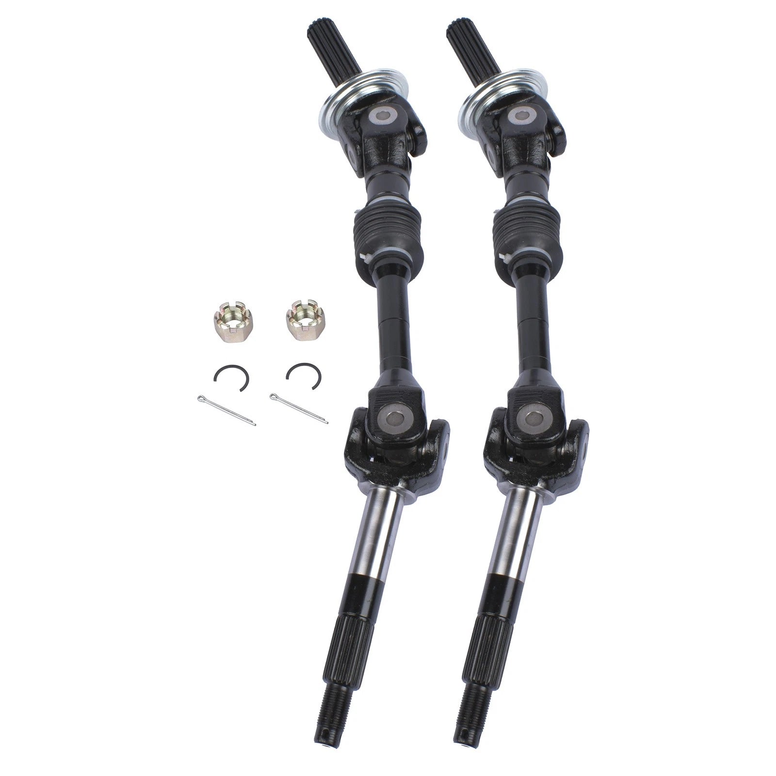 Pair Complete Rear Axle for Kawasaki Mule 2510 3000 3010 4000 4010