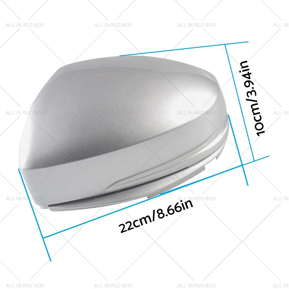 Left Wing Mirror Cap Cover for Honda Jazz GK (2015–2018), City (2014–2018) LH Silver