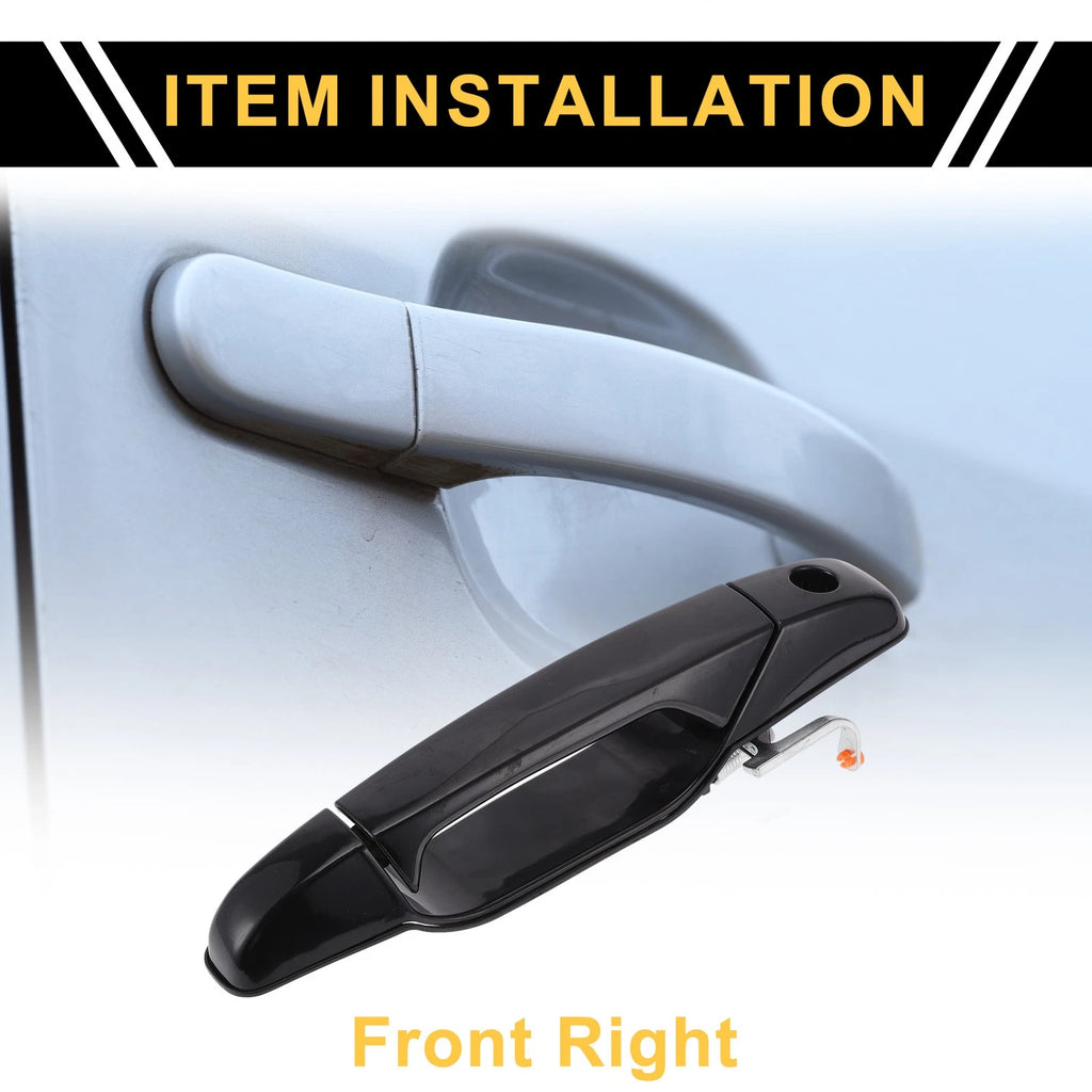 Front Right Exterior Door Handle with Hole for Cadillac Escalade (2007–2013)