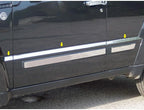 6pc. Luxury FX Chrome 1.25' Side Molding Insert for 2008-2012 Jeep Liberty