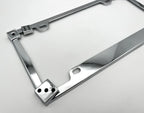 Chrome 3D Dice Metal License Plate Frame for Car Truck SUV (Universal)