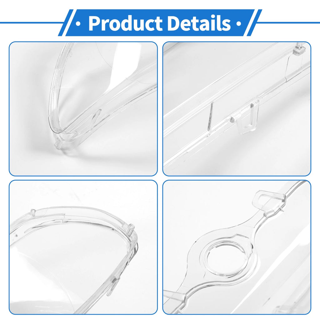 1 Pc Headlight Lens Cover for BMW 5 Series E39 (1996–2003) No. 63128375302