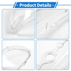 1 Pc Headlight Lens Cover for BMW 5 Series E39 (1996–2003) No. 63128375302