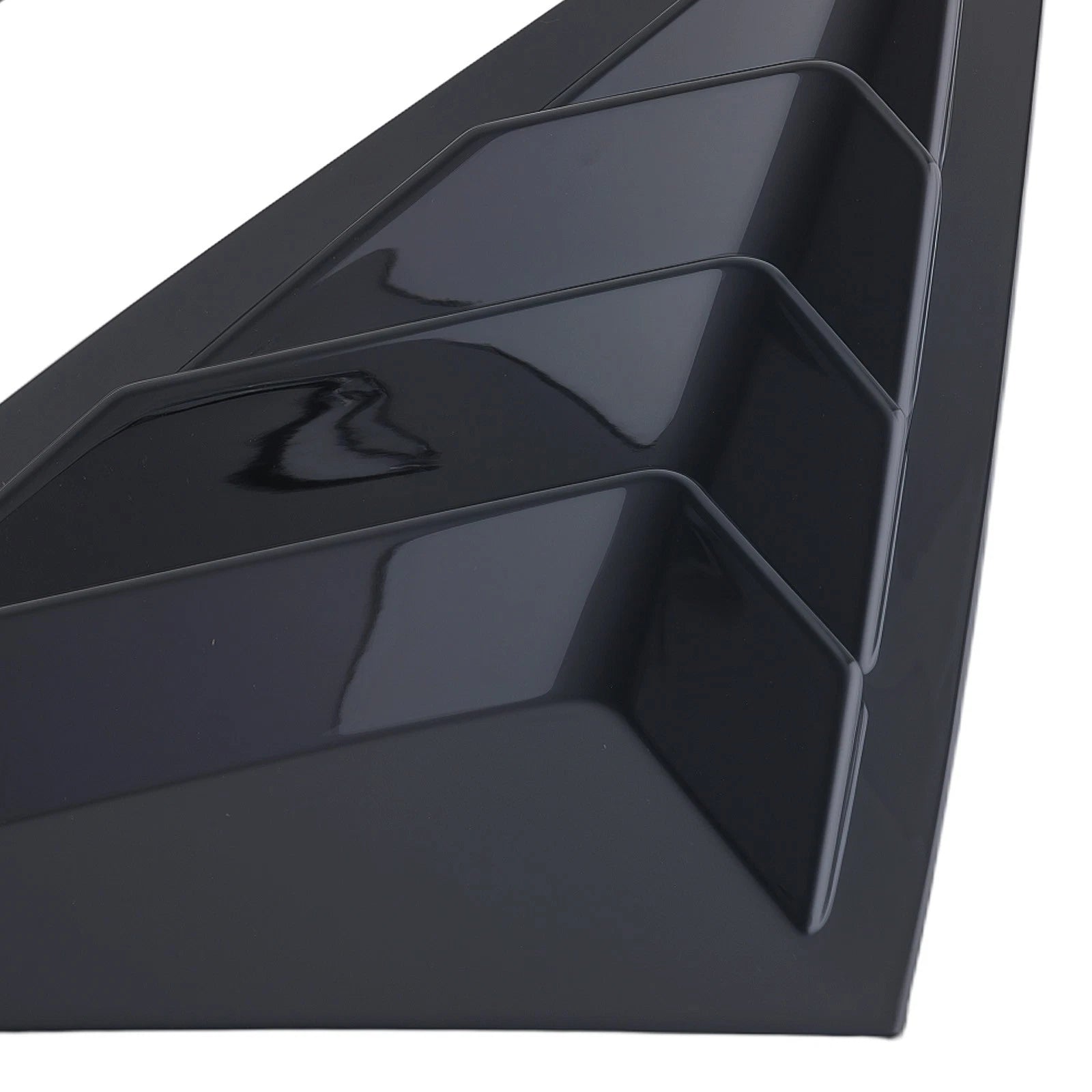 ABS Plastic Side Louvers for Honda Civic Hatchback (2022-2025) Gloss Black
