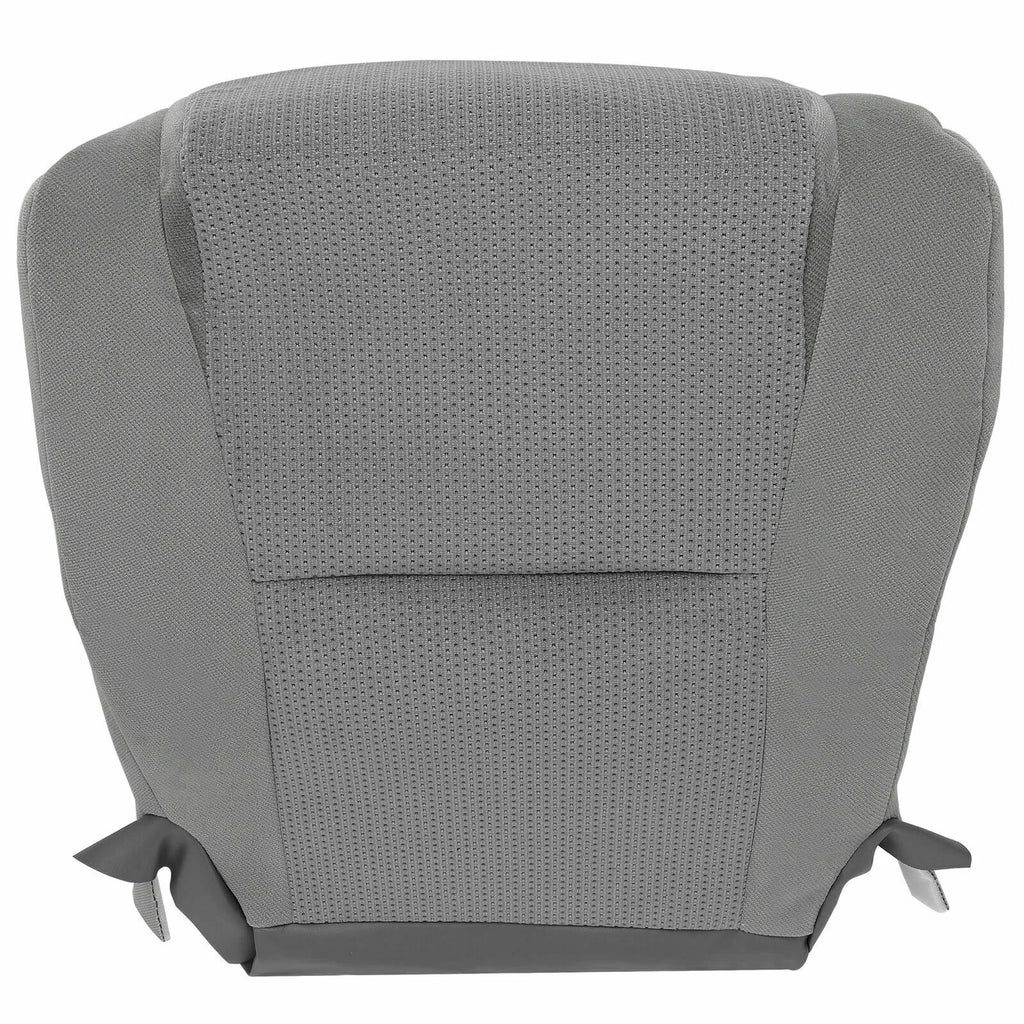 Driver Side Bottom Seat Cover for Toyota Tacoma (2005-2015) Gray Cloth