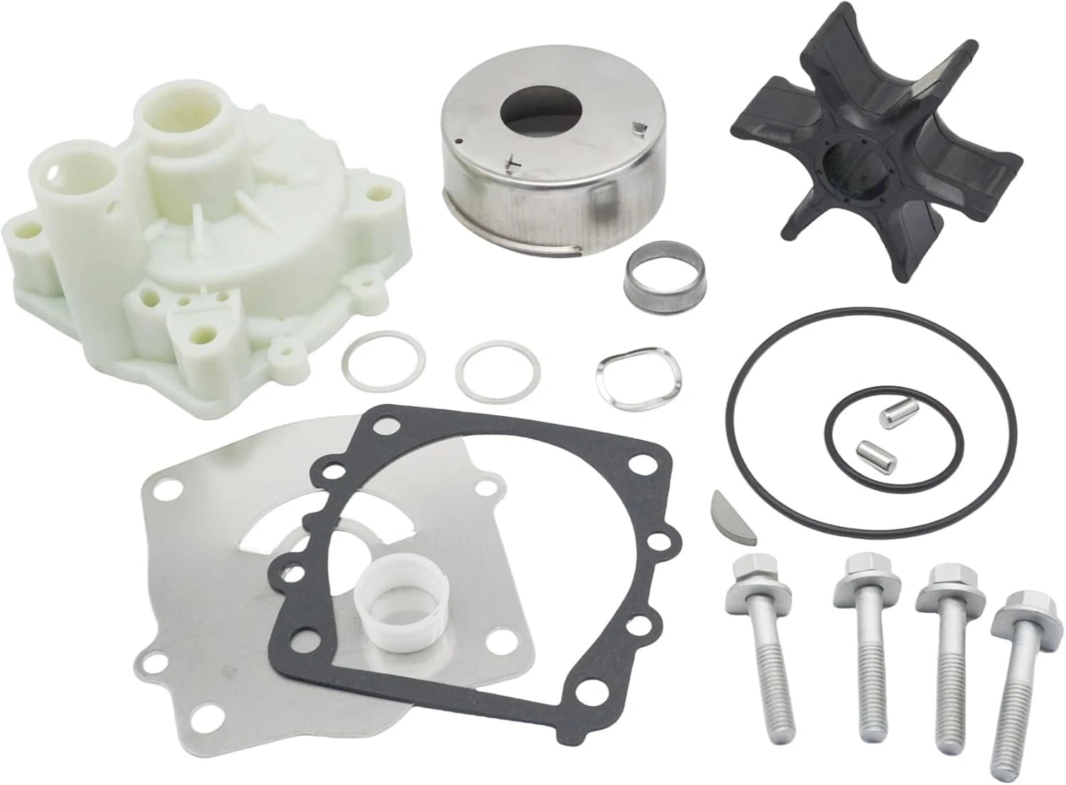 Water Pump Kit 61A-W0078-A2 & A3 for Yamaha Outboard (With Housing & Spacer)