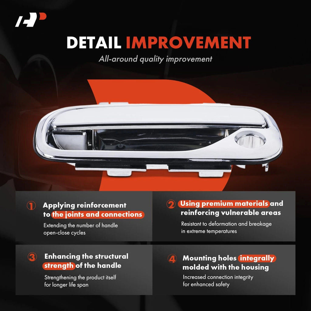 Front Left Exterior Door Handle for Toyota Tundra (2000-2006)
